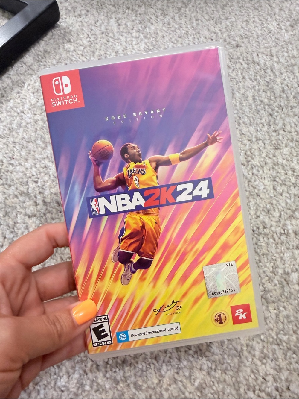 Nintendo Switch NBA 2K24 Kobe Bryant Edition